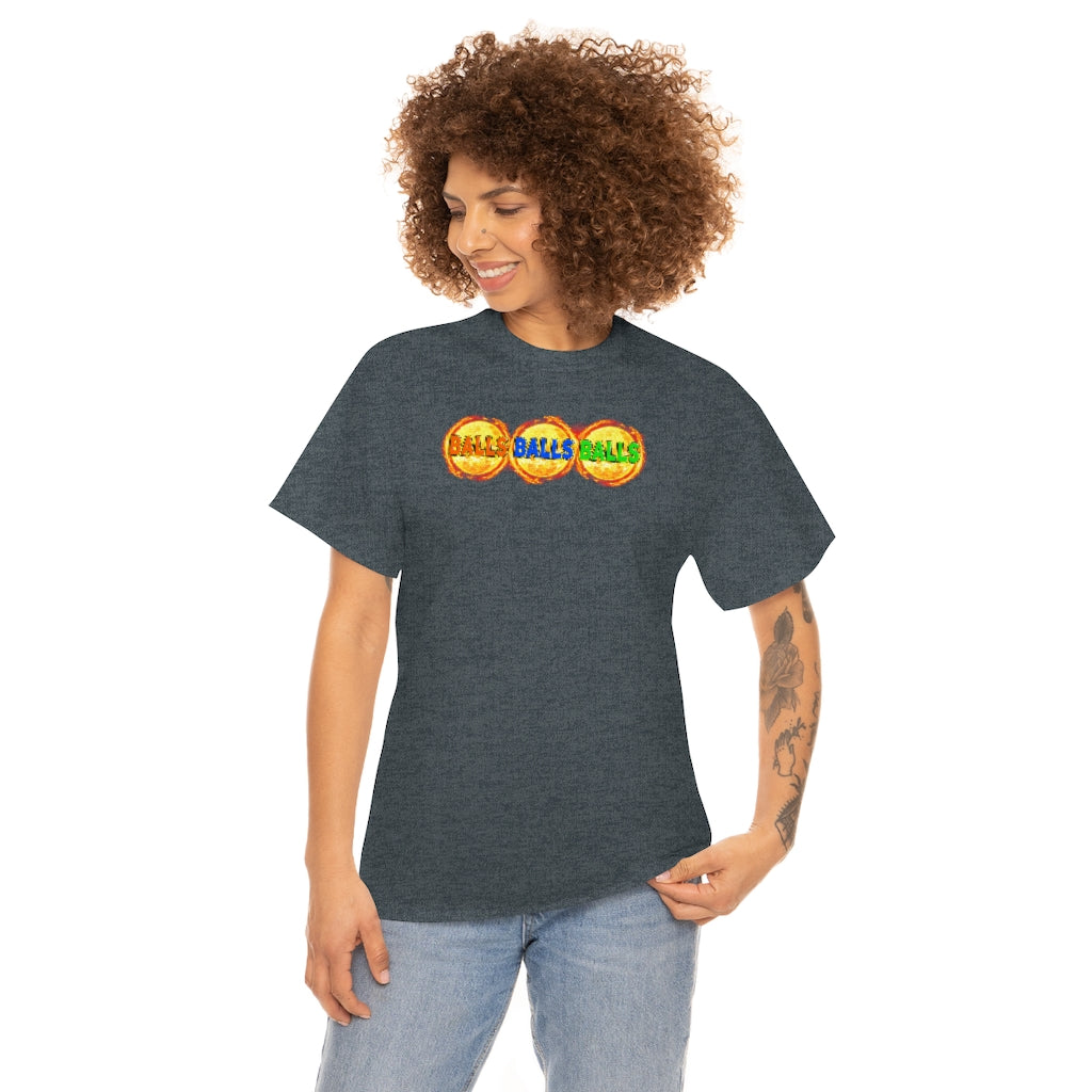 'BALLS BALLS BALLS' - Begas Vaby Tee - UK