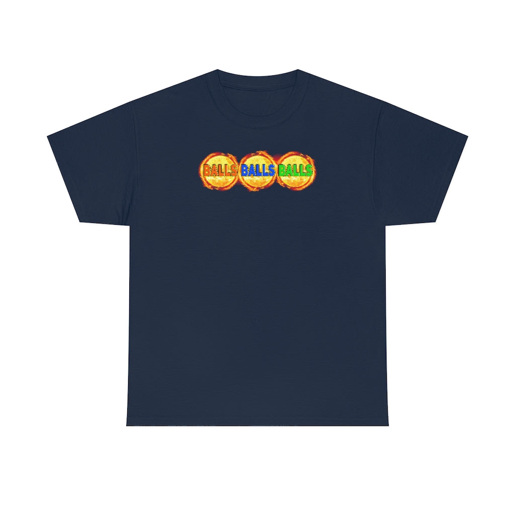 'BALLS BALLS BALLS' - Begas Vaby Tee - UK