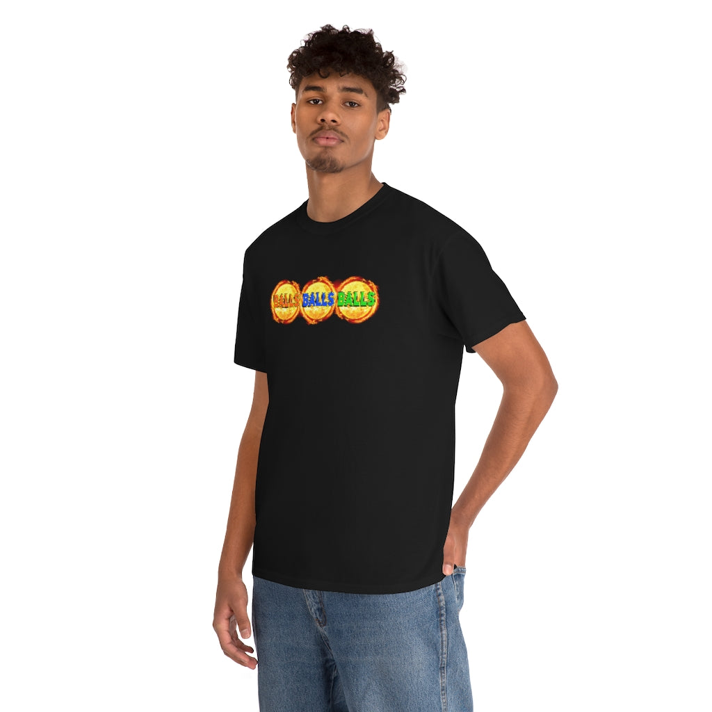 'BALLS BALLS BALLS' - Begas Vaby Tee - US