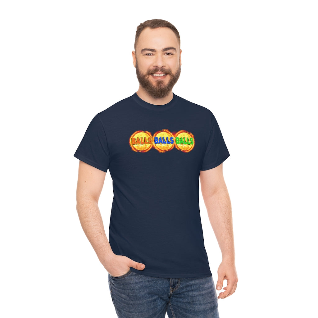 'BALLS BALLS BALLS' - Begas Vaby Tee - US