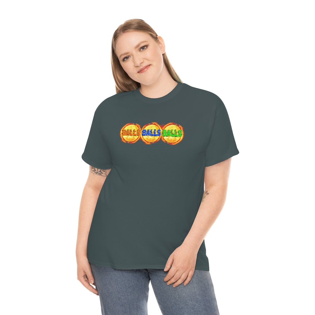 'BALLS BALLS BALLS' - Begas Vaby Tee - US