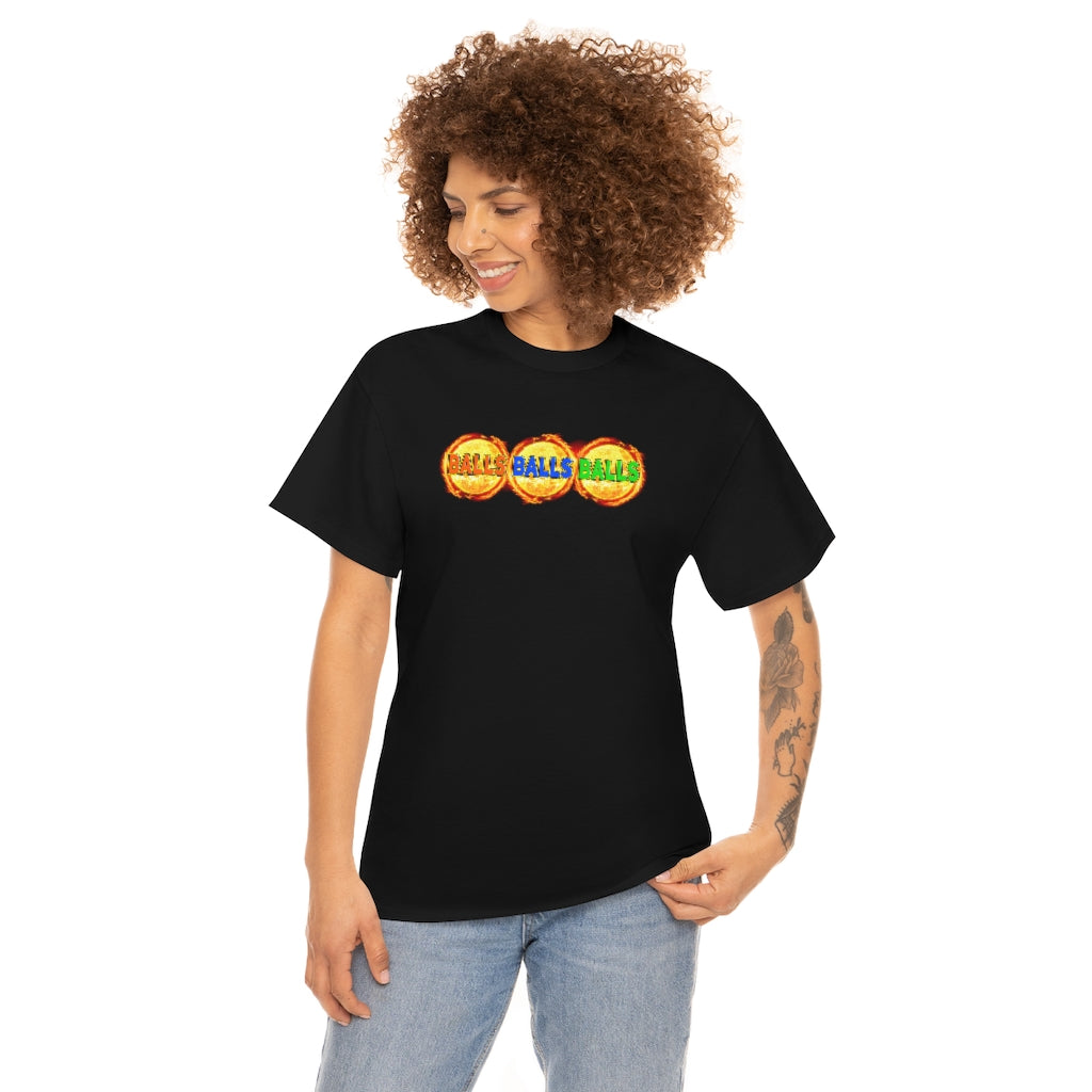 'BALLS BALLS BALLS' - Begas Vaby Tee - US