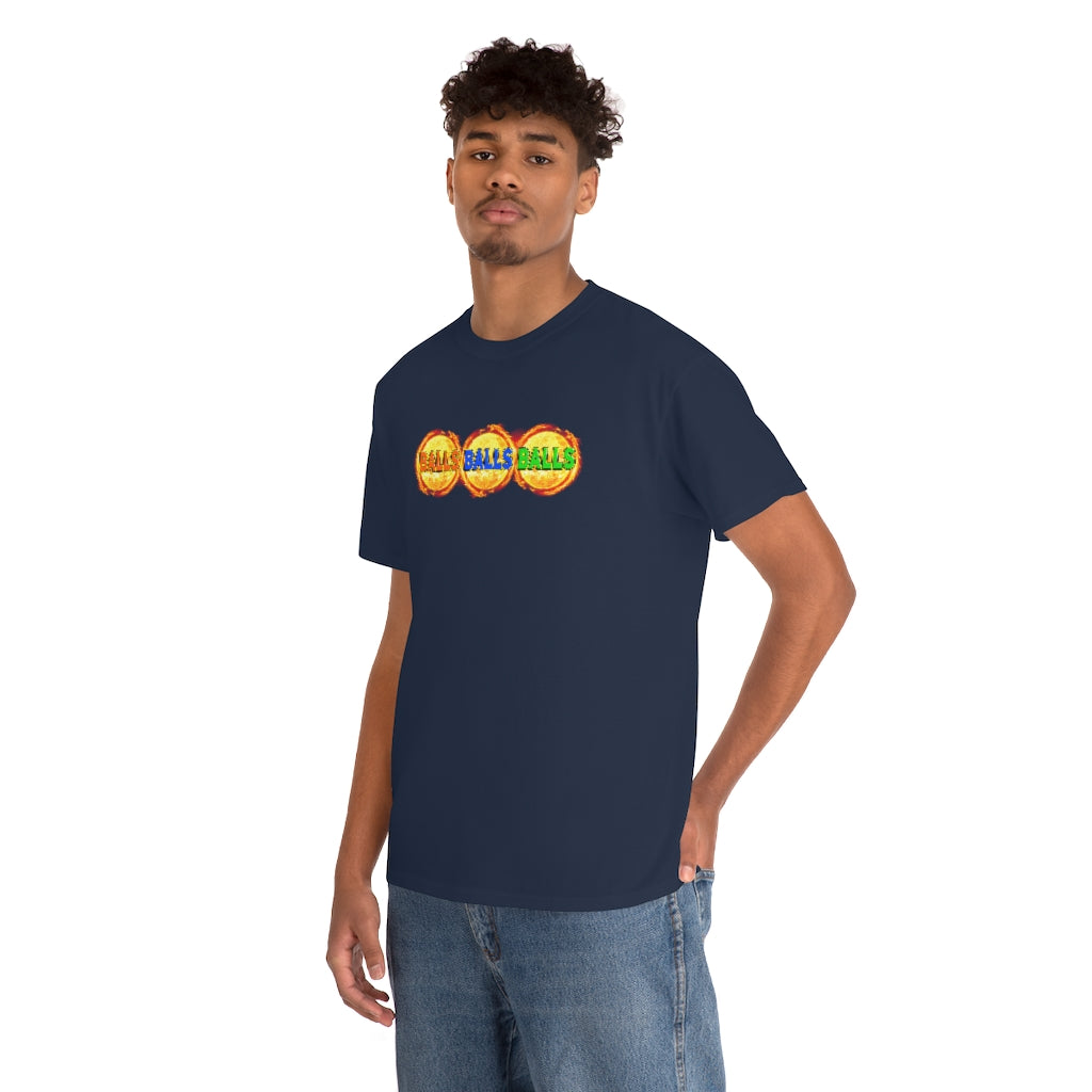 'BALLS BALLS BALLS' - Begas Vaby Tee - US