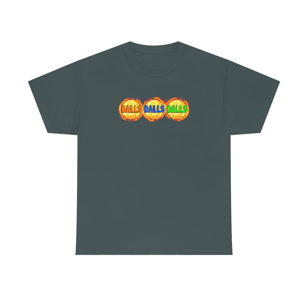 'BALLS BALLS BALLS' - Begas Vaby Tee - US