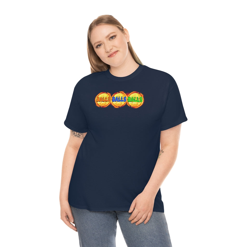 'BALLS BALLS BALLS' - Begas Vaby Tee - UK