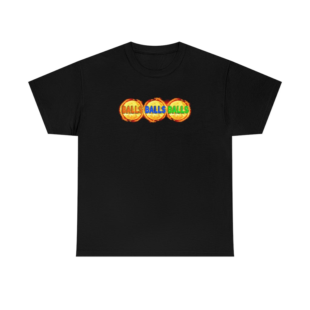 'BALLS BALLS BALLS' - Begas Vaby Tee - US