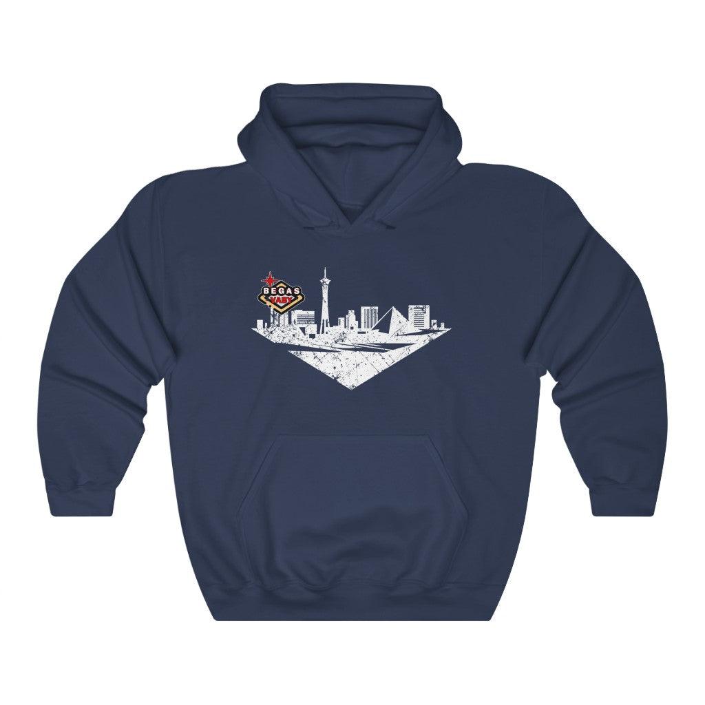 Begas Vaby Las Vegas Skyline Pullover Hoodie - US