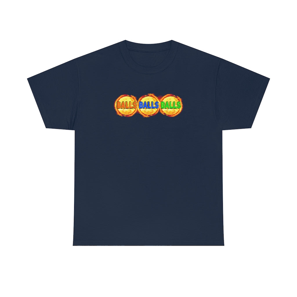 'BALLS BALLS BALLS' - Begas Vaby Tee - US