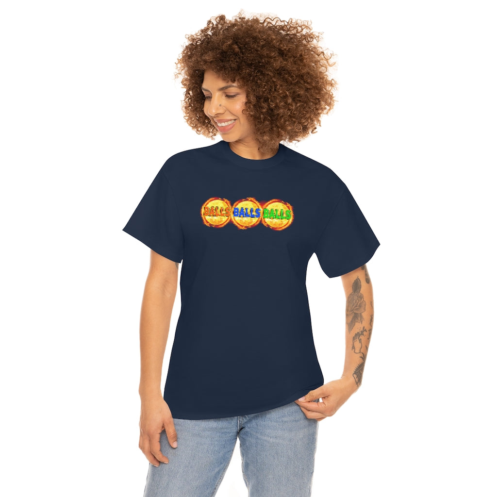 'BALLS BALLS BALLS' - Begas Vaby Tee - US