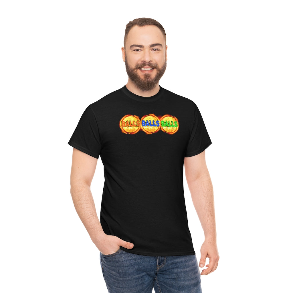 'BALLS BALLS BALLS' - Begas Vaby Tee - UK