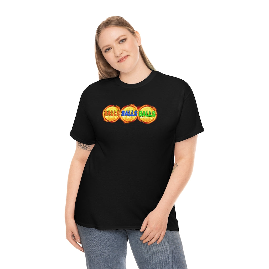 'BALLS BALLS BALLS' - Begas Vaby Tee - US