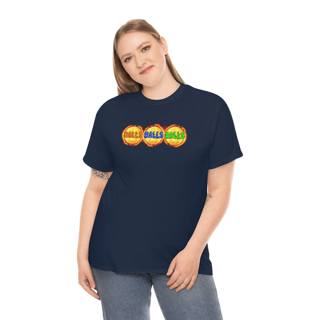 'BALLS BALLS BALLS' - Begas Vaby Tee - US