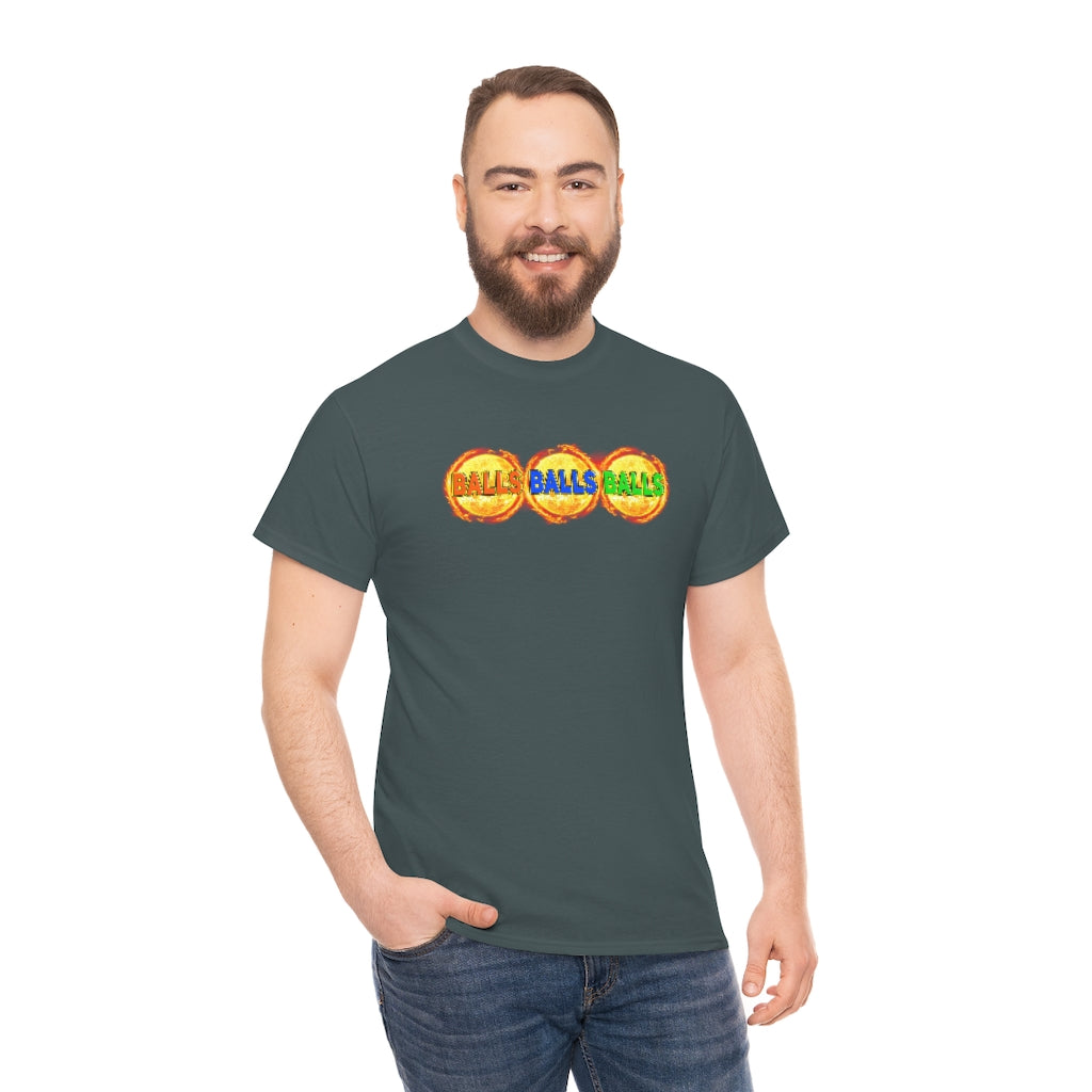 'BALLS BALLS BALLS' - Begas Vaby Tee - US