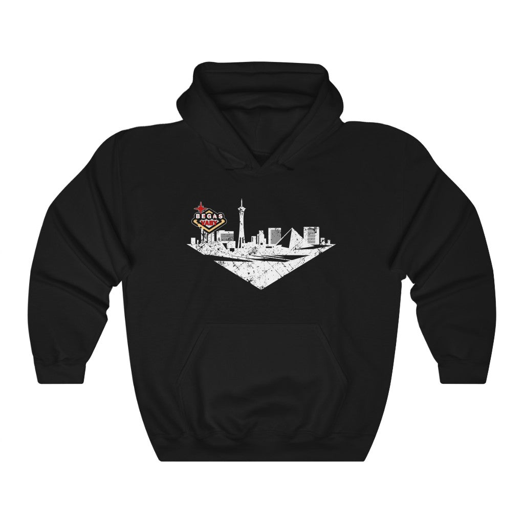 Begas Vaby Las Vegas Skyline Pullover Hoodie - US