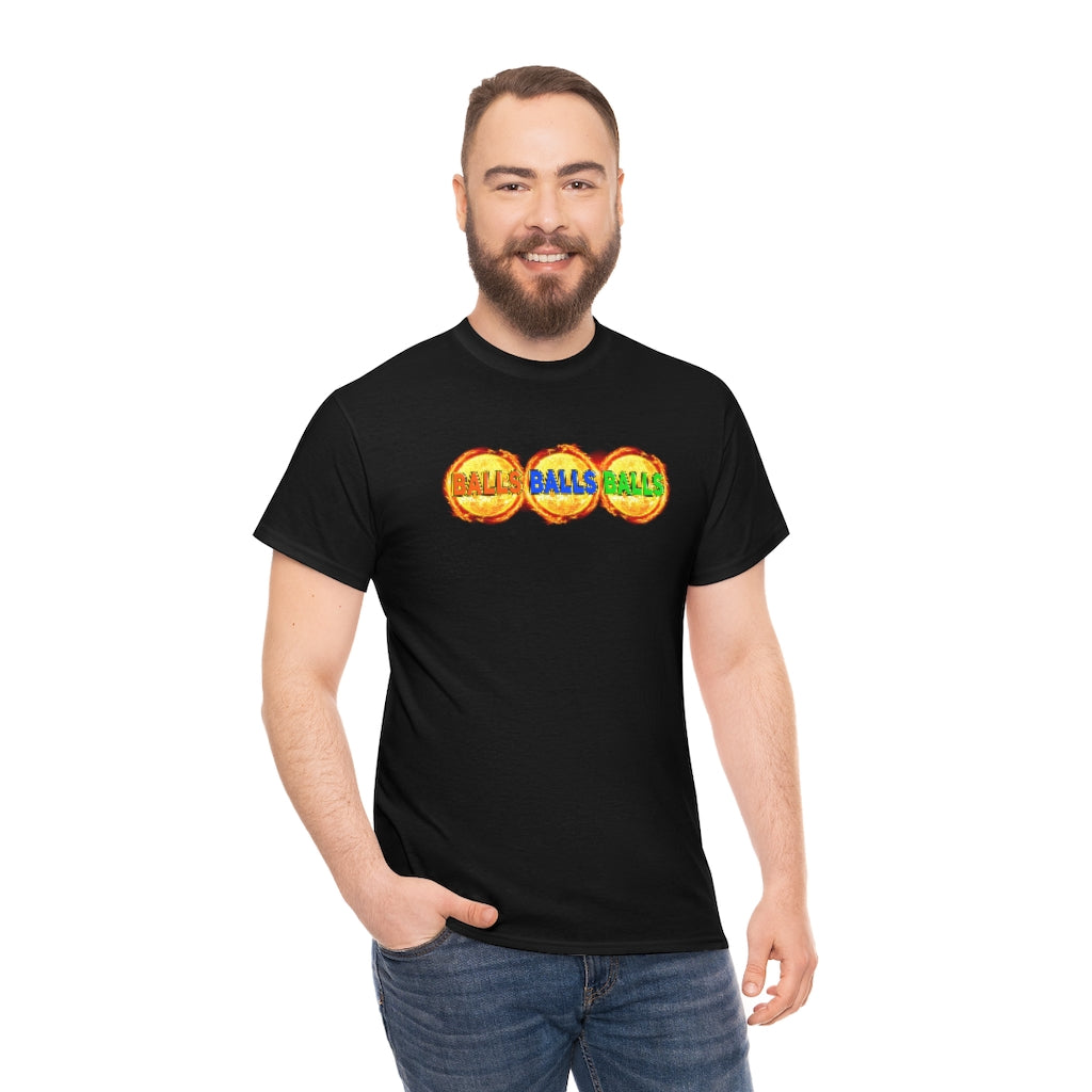 'BALLS BALLS BALLS' - Begas Vaby Tee - US