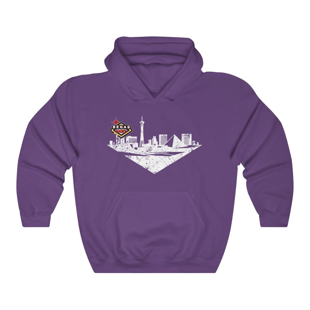 Begas Vaby Las Vegas Skyline Pullover Hoodie - UK